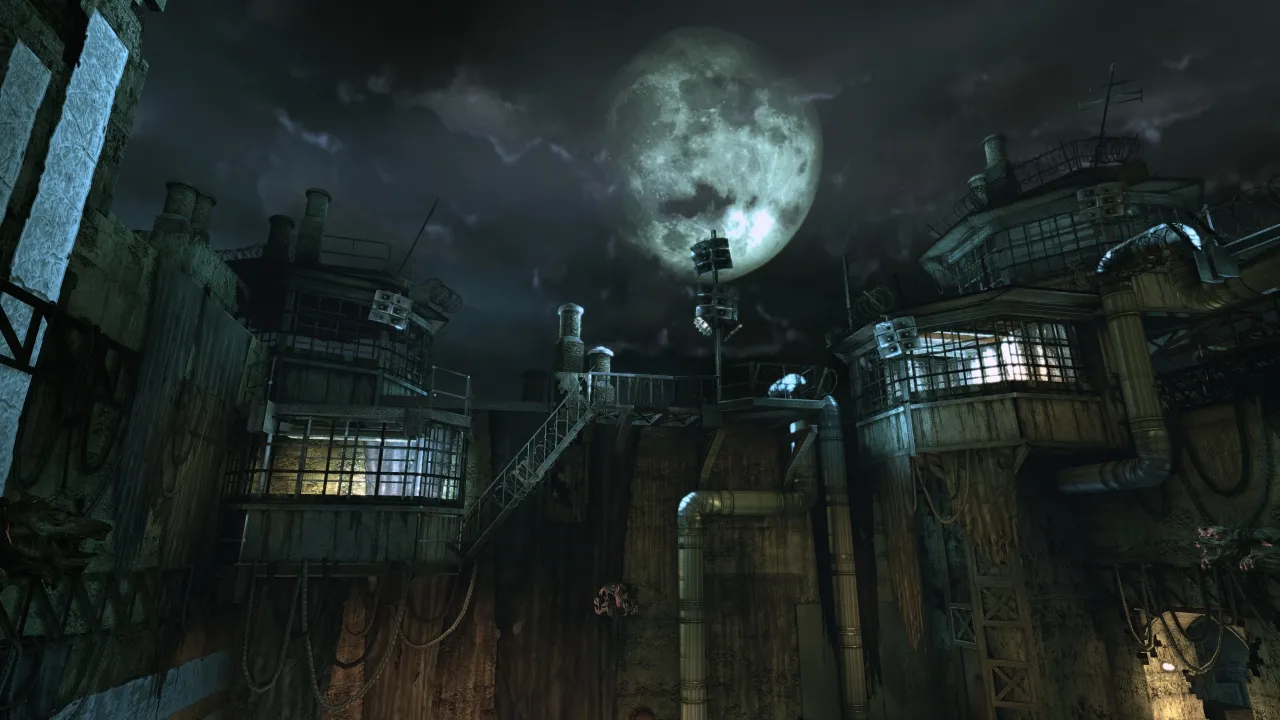 The oppressive ambient atmosphere of Arkham Island
