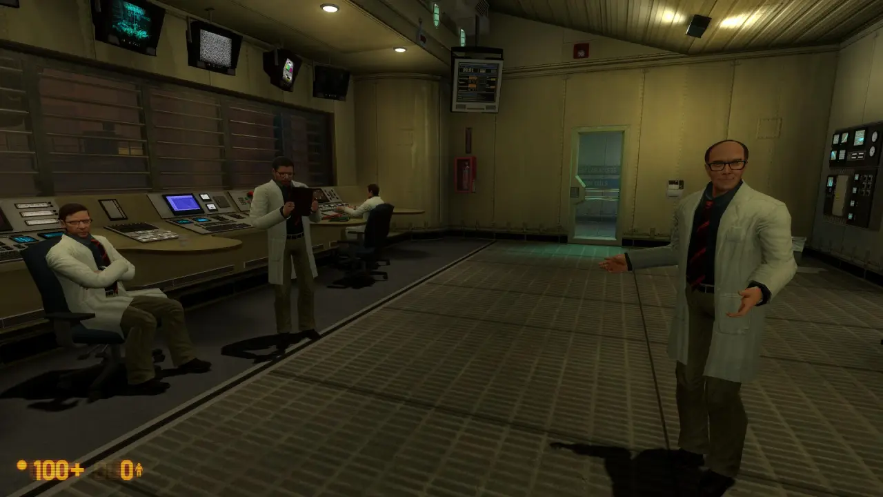 A facility firefight