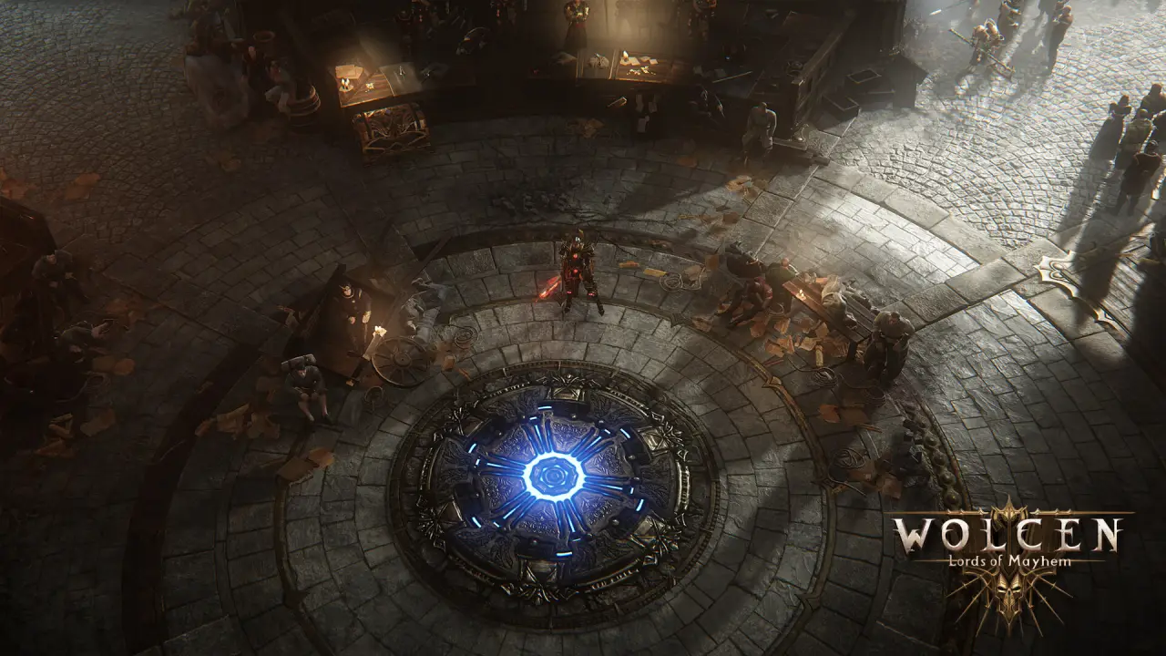 Skill effects and lighting in Wolcen