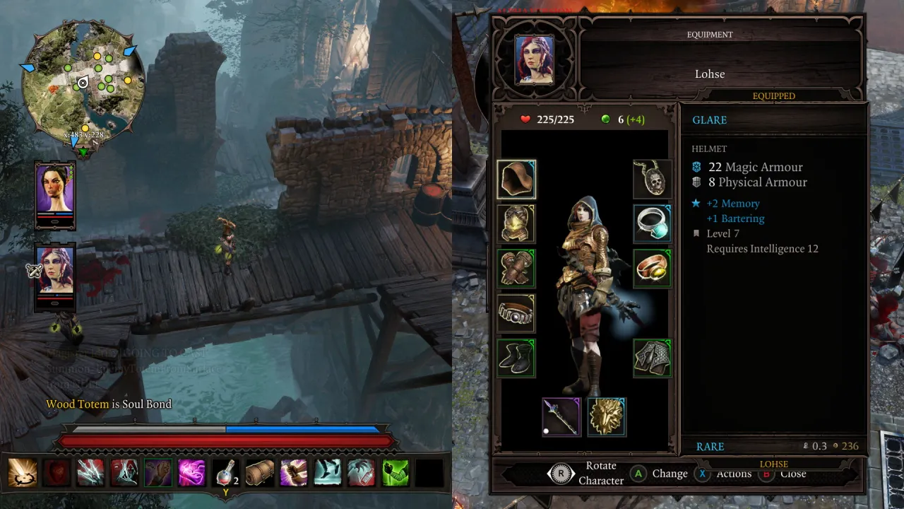 Armour and skill builds