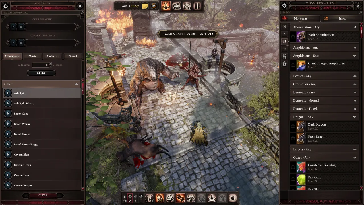 Co-op and Game Master mode