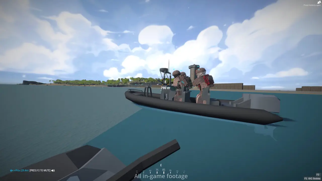 A massive battlefield in low-poly style