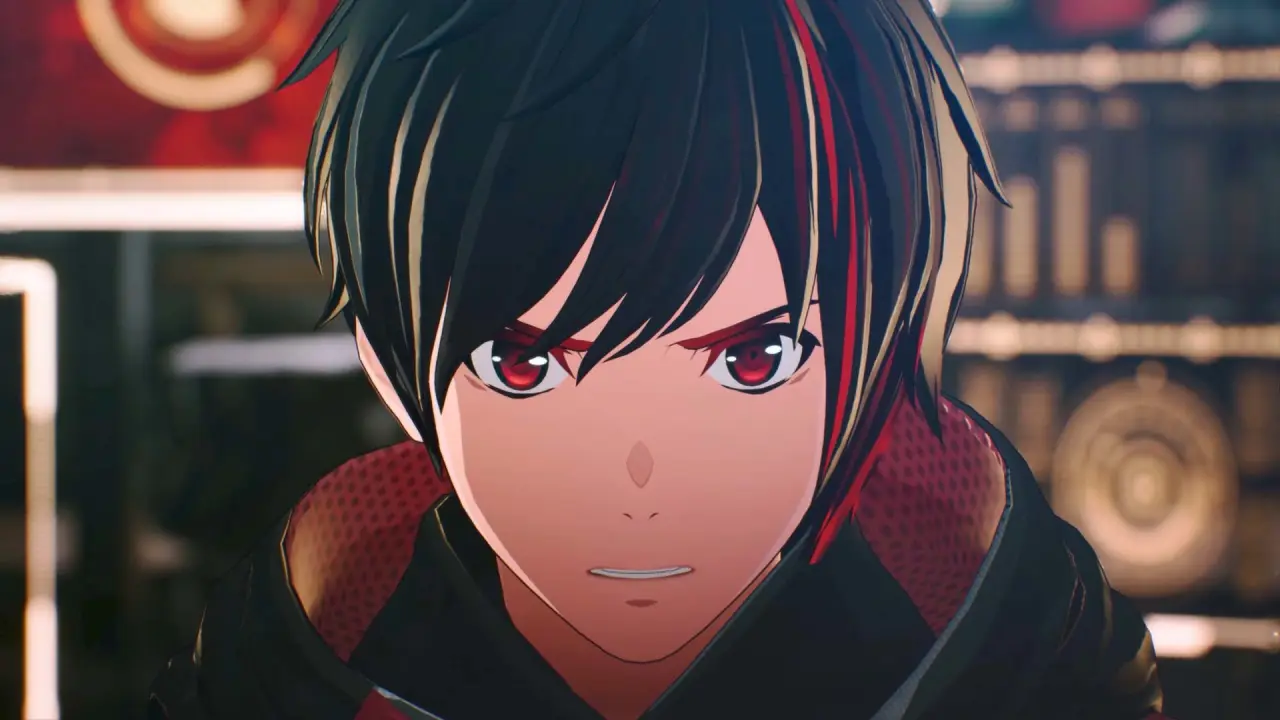 Characters wielding psychic powers against foes in a vivid anime art style